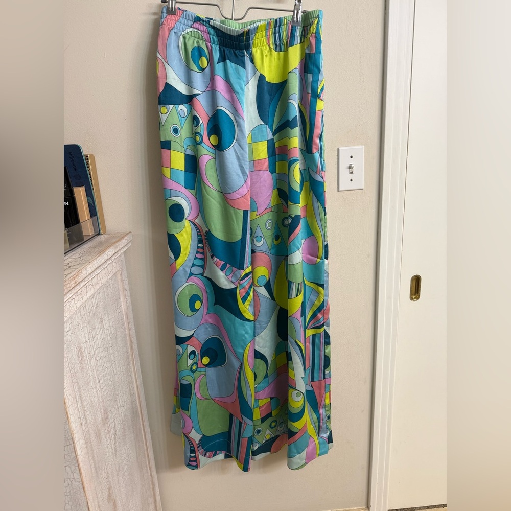 Show Me Your MuMu Multicolor Wide Leg Pants - Picture 4 of 5